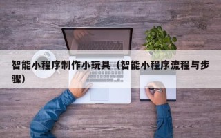 铜仁智能小程序制作小玩具（智能小程序流程与步骤）